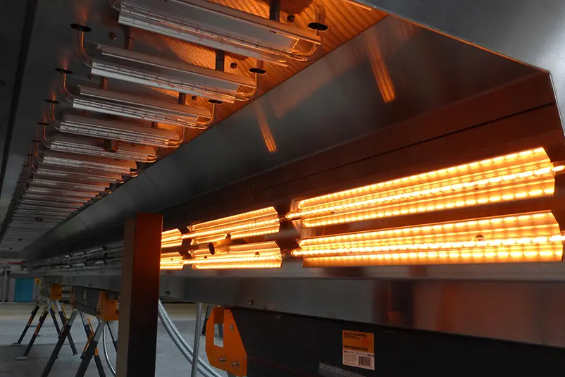 Quartz Halogen Infrared system