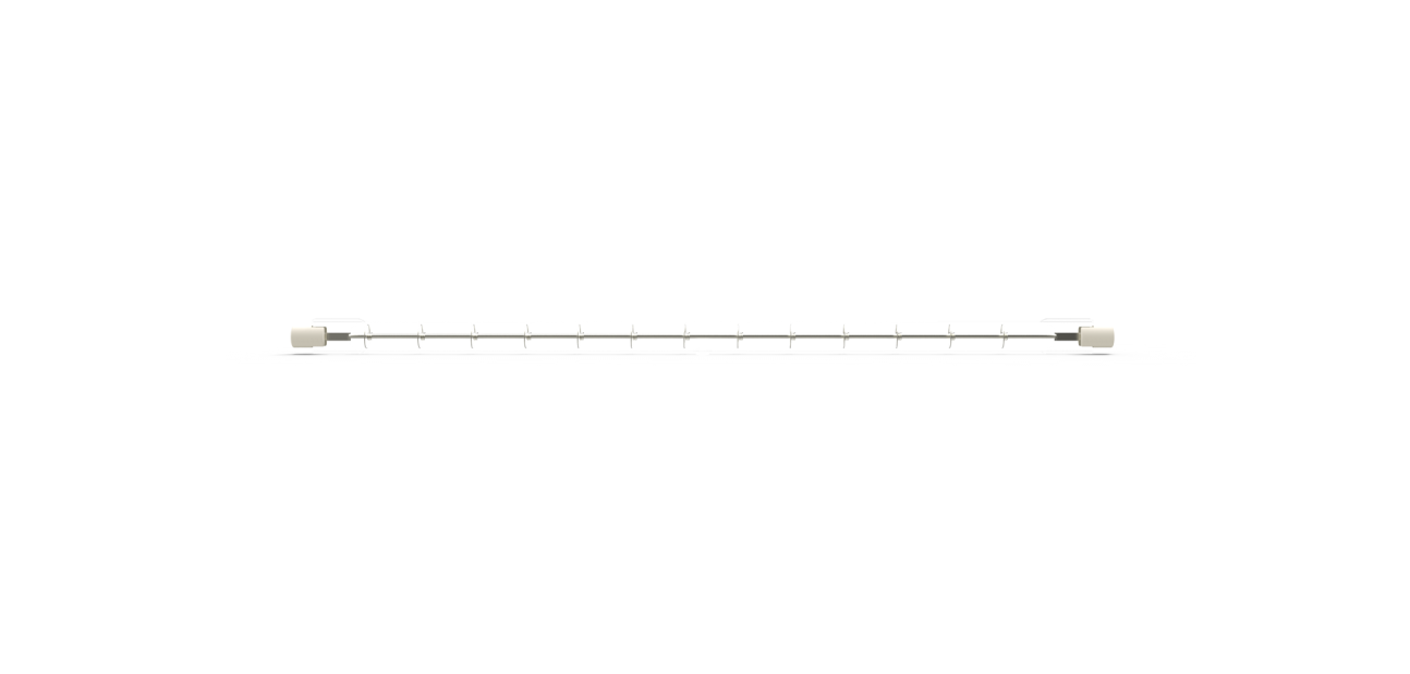 Quartz Halogen Infrared Heating Tubes | Linear Infrared Elements